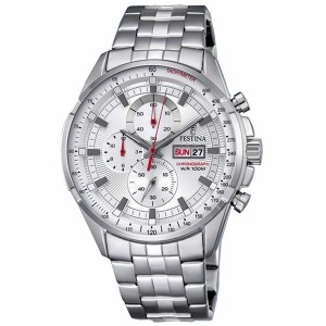 Reloj Festina acero crono sumergible 100 metros - F6844/2