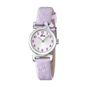 Reloj Lotus correa lila para niña -