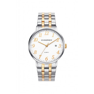 Reloj acero bicolor dorado hombre - 42235-94