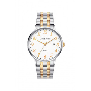 Reloj acero bicolor dorado hombre - 42235-94