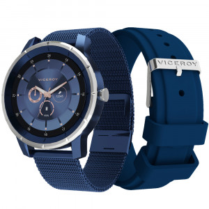 Smartwatch Viceroy brazalete acero azul -