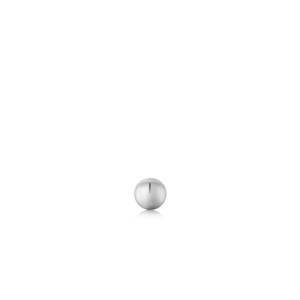 Piercing mini esfera plata -