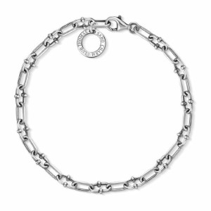 Pulsera plata ennegrecida para charms Thomas Sabo -