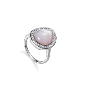 Anillo Viceroy piedra rosa plata - 3034A014-47