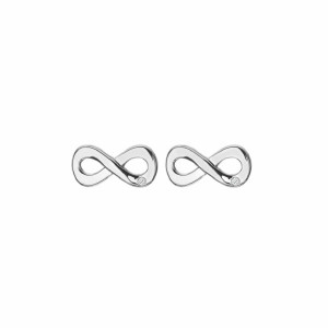 Pendientes Infinito plata diamantes -