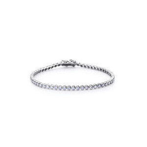 Pulsera riviere circonitas plata - 9143P000-30