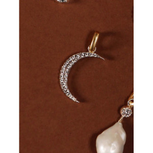 Charm ELLIS luna plata -