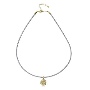 COLGANTE ACERO IP DORADO ARBOL CIRCONITA - 15244M01012
